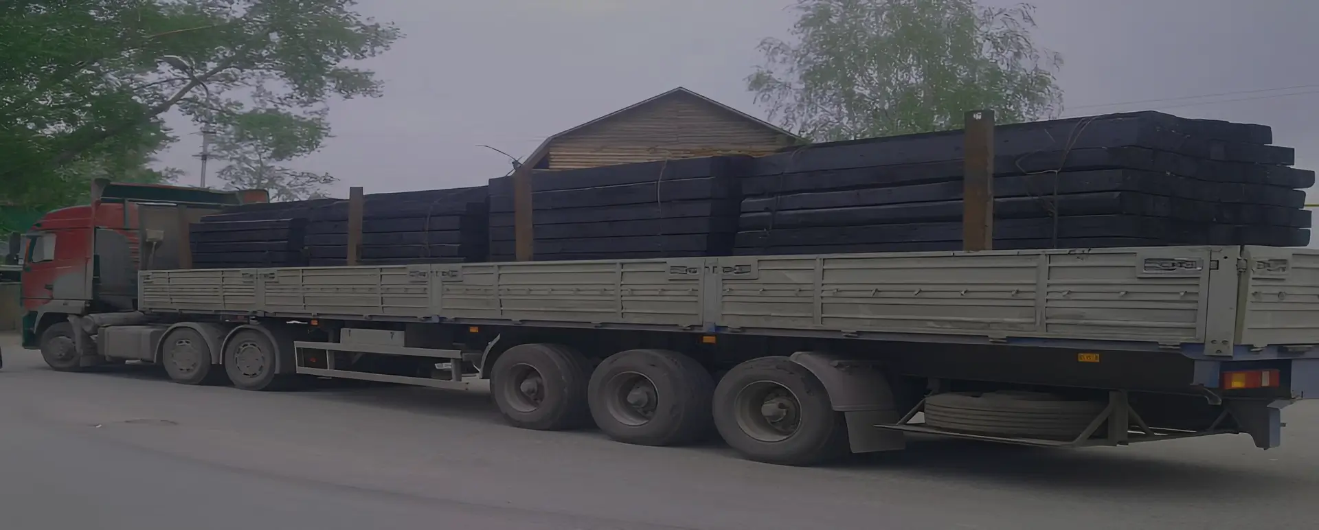 Сервис от транспортной компании по доставке шпал по России из Дуная автотранспортом